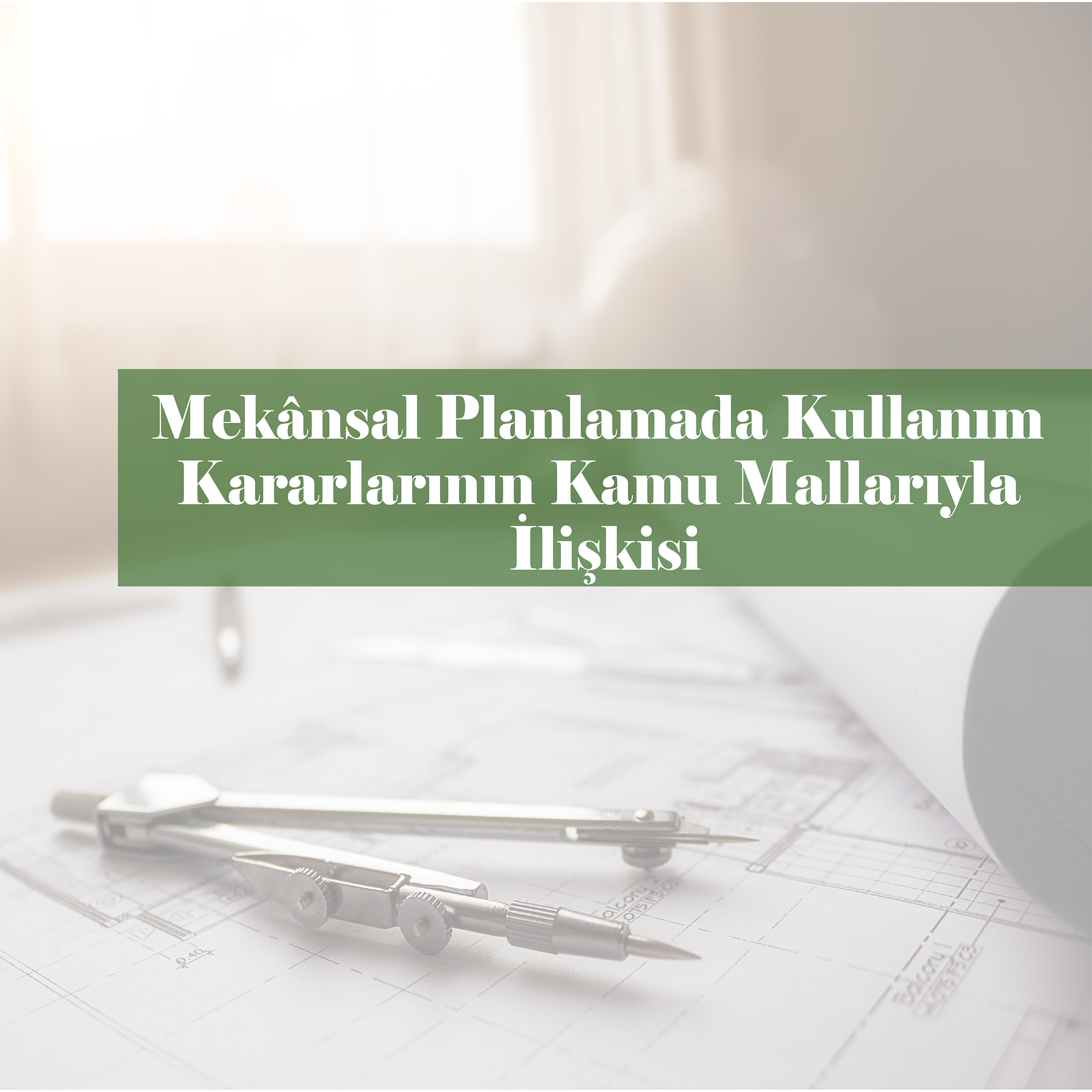 Mekânsal Planlamada Kullanım Kararlarının Kamu Mallarıyla İlişkisi