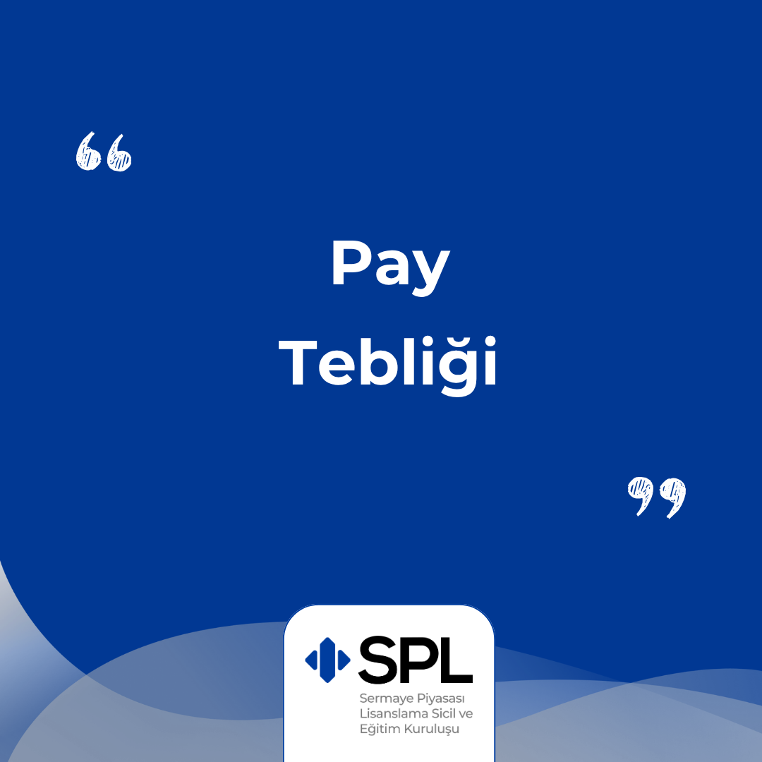 Pay Tebliği
